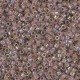 Miyuki delica Beads 11/0 - Cocoa lined opal ab DB-1749